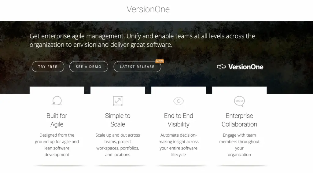 11 Agile tools each team should know about: Version One.png