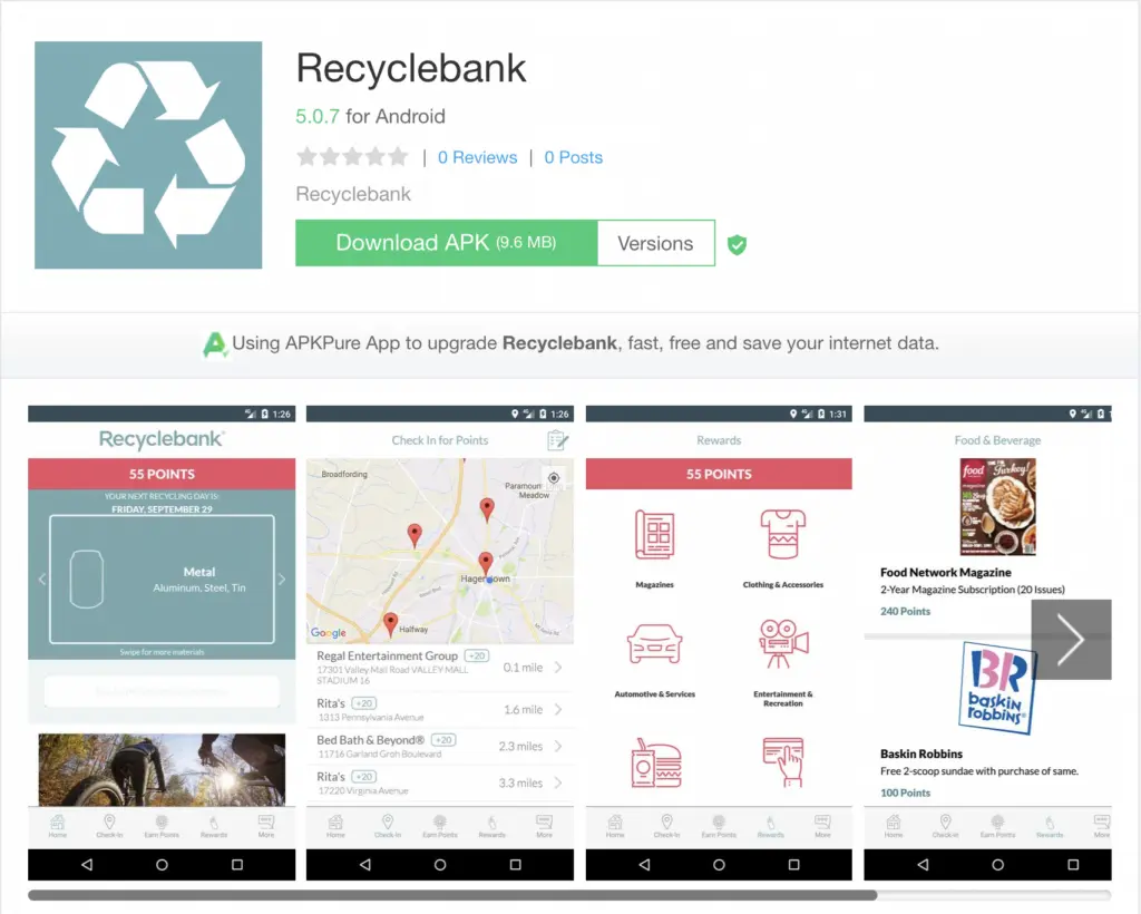 16 Software development project ideas: RecycleBank.png